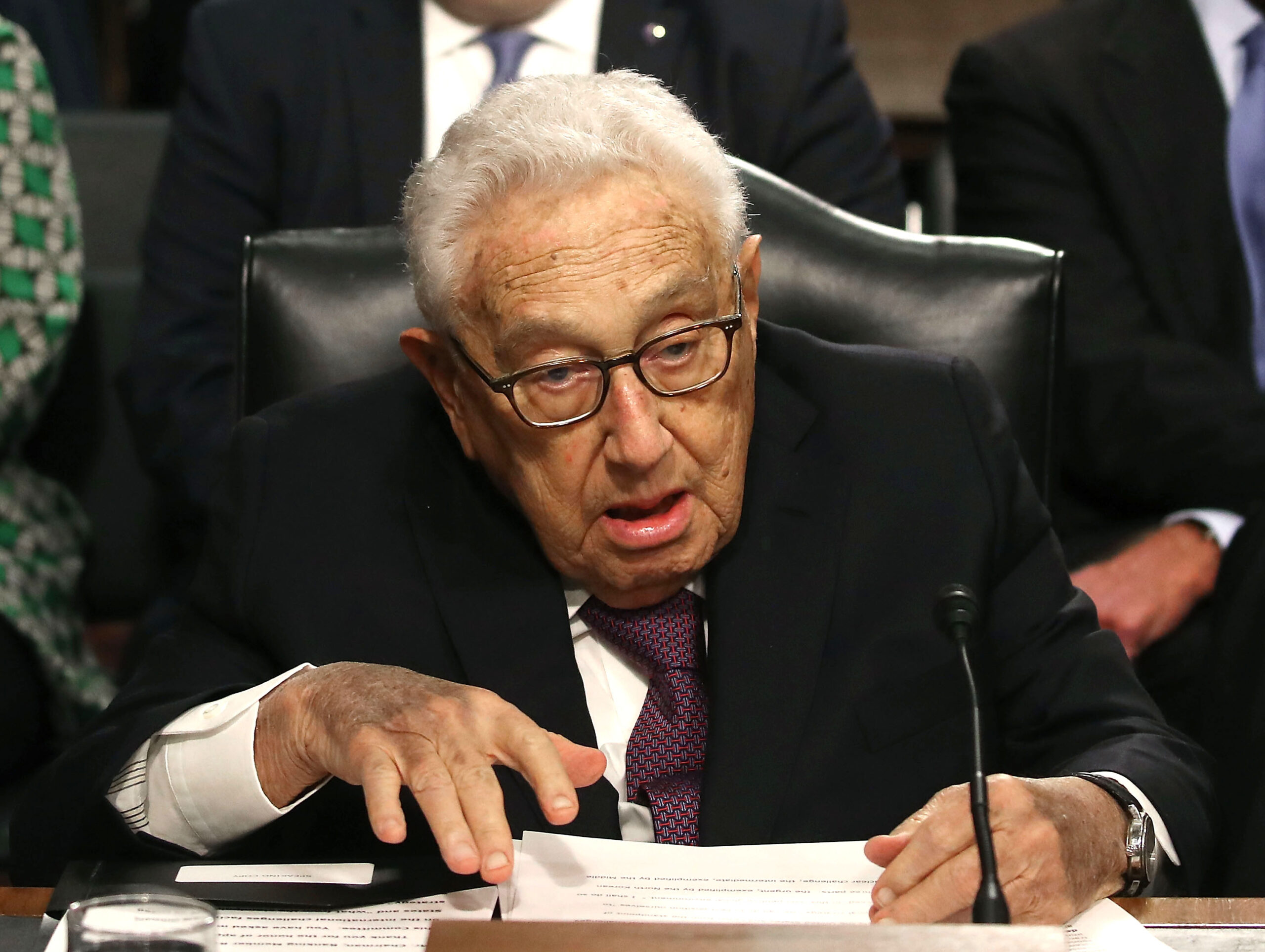Kissinger,Shultz And Armitage Testify At Senate Hearing On Nat'l Security